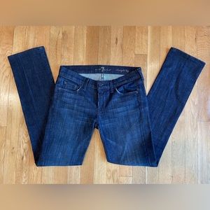 7 for All Mankind Straight Leg Jeans